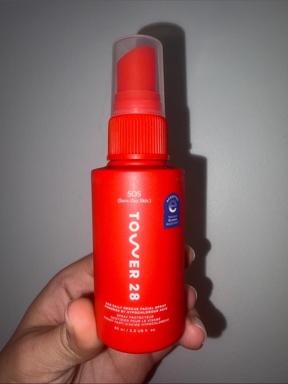 Tower 28 SOS Daily Rescue Facial Spray Travel Size 2 fl oz NWT